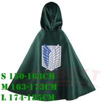 Anime AOT Cosplay Levi Kostiumas Shingek No Kyojin Žvalgybos Legiono Kareivio Paltai Ilgas Paltas Uniforma Helovino Apranga XS（old）