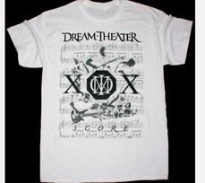 DREAM THEATER SCORE NEW T-Shirt Unisex Cotton Tee All Size S -5XL Unisex T-Shirt S