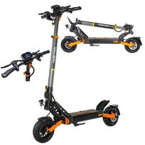Sulankstomas elektrinis paspirtukas KuKirin G2 Pro ABE, su 500W varikliu, 48V 15.6Ah baterija, maksimaliu greičiu 20km/h, nuvažiuojamu atstumu 65km ir 9 colių padangomis