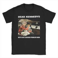 Dead Kennedys Punk Grupės Vyriški Marškinėliai A Bigger Problem Marškinėliai Trumpomis Rankovėmis Apvalia Kaklo Iškirpte Marškinėliai 100% Medvilnė Didelio Dydžio prekybinė atributika S juoda