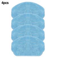 Šluostės šluostės 4 vnt./10 vnt. patvarios mikropluošto dulkių siurblio pagalvėlės 4PCS