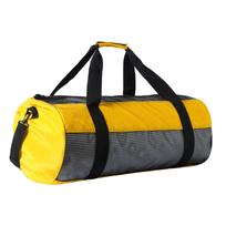 Snorkel Bag Dive Gear Bag Sulankstomas tinklelio dizainas Lengva nešiotis nardymui nardymo su vamzdeliu PVC geltona