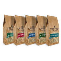 GURMANO | 5kg Coffee Cruise kavos pupelių rinkinys