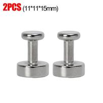 24/2PCS Neodymium Magnetic Thumbtacks Suction Cup Strong Magnet Push Pin for Refrigerator Whiteboard Kitchen Office Magnets Hook
