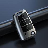 VW Volkswagen Golf 7 MK7 Tiguan MK2 TPU apvalkalo pakabukas Automobilio atlenkiamo rakto dėklas Viršelis Seat Ateca Leon FR Ibiza Skoda Octavia Kodiaq