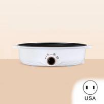 Elektrinė keptuvė-grilis, besisukantis valdymas, virtuvės daugiafunkciniai reikmenys White USA