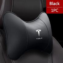 Automobilio lipdukas 2025 Naujas Tesla PU odos automobilio sėdynės kaklo pagalvėlė galvos atrama poilsio pagalvėlė Tesla Model 3 Model S X Model Y Roadster Sp