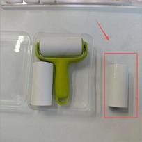 Compact Portable Lint Roller for Clothes and Hair Removal