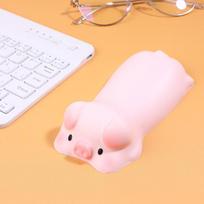 Decompression Mouse Pad/Wrist Pad Ergonomic Wrist Support Stress-Relieving Toy For Office Computer Desk Gaming Mouse Keyboard Pig