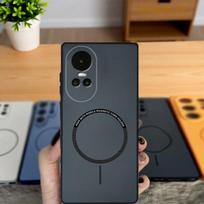For Oppo Reno 10 Case OPPO Reno 10 Pro Phone Case oppo Reno10 5G 10pro Cover Shookproof Color magnetic hard Silicone back cover OPPO Reno10
