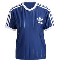 Adidas Originals Adicolor 3 juostelės dryžuoti marškinėliai IY7228 M blue