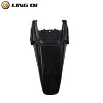LINGQI modifikuoto plastikinio galinio sparno purvasaugio dangos komplektas, tinkamas HONDA CRF70 XR CRF 70 purvo duobės dviračio purvasaugiui juoda