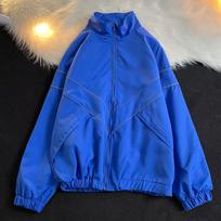 2023 Unisex Reflective Solid Color Windbreaker Jacket - Functional & Fashionable M
