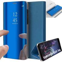 Protective Case - BOOLING - for Samsung Galaxy A33 5G - Trendy Mirror Effect Design - Shockproof - Blue mėlyna