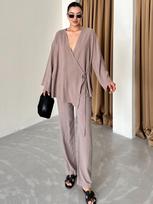 LALUVIA Moteriškas kimono ir kelnės