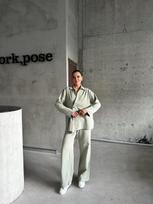 LALUVIA Moteriškas kimono ir kelnės
