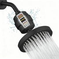 360° Adjustable Shower Water Purification Filter Reduce Skin Dryness Adjustable Nozzle Shower Head Filter Hard Water Filter juoda