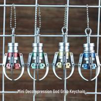 Cross-Border Claw Machine Toy: Trendy Play Figure Keychain & Decompression Pendant for Kids
