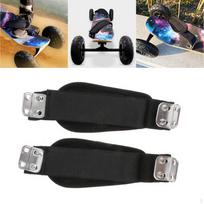 Riedlentės Kojų Dirželiai Tvirtinimai, Longboard Stovėjimo Laikiklis Fiksavimo Juosta, Juodi