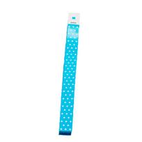 100Pcs Waterproof Disposable Wrist Strap Fluorescent Color Event Ticket Wristbands  Nightclub mėlyna