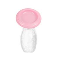 „Smart Mom“ silikono rankinis krūties siurblys krūties siurblys kūdikių produktų maitinimo maitinimo įrankis rožinė