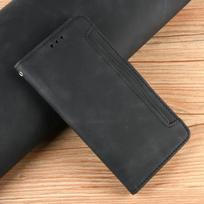 „Xiaomi Mi 14T Pro“ daugiafunkcinės piniginės kortelės lizdo odinis dėklas, skirtas „Xiaomi Mi 13T 12T 11T 10T Pro“ minkštas silikoninis smūgiams atsparus dangtelis For Xiaomi 13T juoda