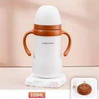 320ML Spenuko Dangtelis Vaikų Puodelis su Šiaudeliu Nerūdijančio Plieno Kūdikio Termosas Mielas Animacinis Vandens Buteliukas Virtuvės Reikmenys 320ML