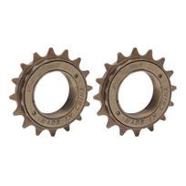 2PCS Bike Single Speed Freewheel Steel 16T Bike Flywheel Sprocket for Electric Bike Folding Bike