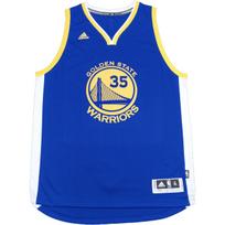 Adidas X NBA Collaboration Durant Golden State Warriors Swingman 2015-16 Season Away Fashion Comfortable Soft Skin-Friendly Basketball Jersey CC1477 S