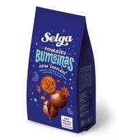Imbierinių sausainių rutuliukai SELGA, pieniniame šokolade, 150 g
