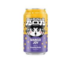 Juodos arbatos gėrimas BUBBLE BOB su mangų burbuliukais, 330 ml