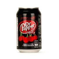 Gazuotas gaivusis gėrimas DR. PEPPER Cherry, 0,33 l, skardinė