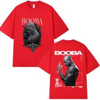 Rapper BOOBA Tour Album 2025 Graphic T Shirt Mens Retro Gothic Hip Hop Short Sleeve Tshirts Man 100 Cotton Tshirt Streetwear S