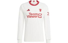 Adidas Manchester United Soccer Jerseys Men's White Moderate Straight Fit IP1745 M