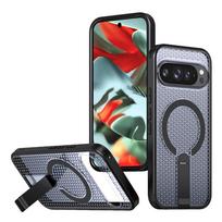 Magnetic Bracket Cooling Shockproof Phone Case For Google Pixel 10 9 Pro XL 10A 9A Mesh Ventilation Wireless Charging Cover PIXEL 9 juoda