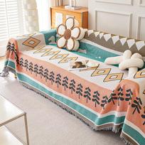 Four Seasons Universal Ethnic Style Sea Sofa Towel All-Inclusive Universal Cover Cover Living Room Sofa Cover Cloth 180*130cm