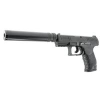 Pistoletas Walther PPQ Navy Kit 6 mm, spyruoklinis, 0.5 J + duslintuvas