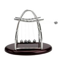 Newtons Cradle Steel Balance Ball Desktop Decoration Rotating Perpetual Motion Physical Science Pendulum Toy Craft Home Decor sidabras