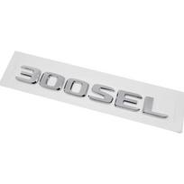 ABS plastiko 300SEL 500SEL 560SEL 600SEL bagažinės galinis logotipas emblema lipdukas S klasei 300SEL