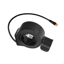 Electric Bike Thumb Throttle 130x Snow M8 3Pin Connector Finger black
