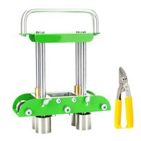 Edge Roller Bender 0 to 90 Degree Steel Aluminum Copper Plate Edge Rolling Bending Tool with 8 Inch Shears for Metal Roofing žalia