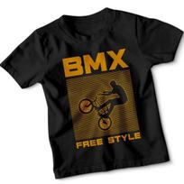 Bmx Free Style Cycling Kids Boys Baby Children T-shirt Boys Girls Action Sport Tee 100
