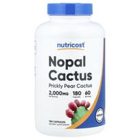 Nutricost, Opuntijų kaktusas, 180 kapsulių (666 mg kapsulėje)