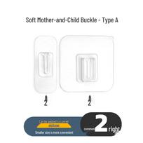 Curved Surface Adhesive Hook-and-Loop Mount for Power Strips & Routers