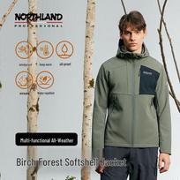 Northland 2024 Men's Softshell Mountaineering Jacket 170/88A skalūno mėlyna spalva