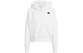 Adidas Z.N.E. Woven Full Zip Hoodie Jackets & Coats Women's White IN9483 XL