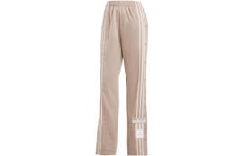 Adidas Originals ADIBREAK Megztos kelnės moteriškos Šviesiai rudos Vidutinio tiesaus kirpimo kelnės IS5251 L