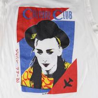 1983 Culture Club Boy George Marškinėliai Trumpomis Rankovėmis Balti Unisex S-5XL 2B0037 Unisex Marškinėliai L