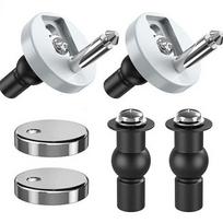 Stainless Steel Toilet Seat Bolts & Screws  Bathroom Furniture Accessories Style B