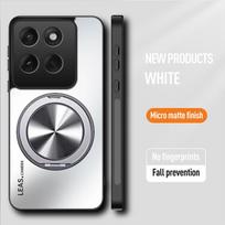 Magnetic Matte Holder Shockproof Bumper Case For Motorola Edge 70 60 60s Neo Pro G86 G06 Power G56 G50 Fusion Stylus Phone Cover Motorola Edge 60 Pro balta